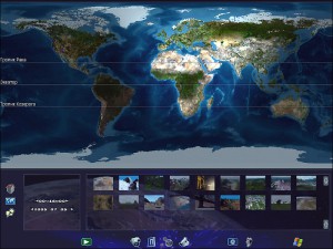 Програма представляє собою перший в світі інтерактивний 3D-атлас Землі, в якому віртуальна модель нашої планети відтворена з точністю до 1 см