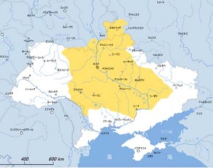 Станом на 1654 рік межі держави Богдана Хмельницького виглядали наступним чином: