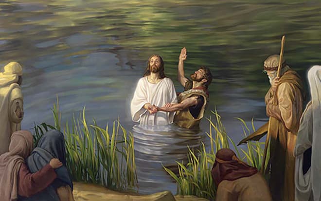 Бог явився пророку Іоанну Хрестителю, який жив в пустелі, і повелів йому зайнятися проповіддю серед грішників, а бажаючих очиститися від гріха - хрестити в Йордані