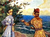 Коли я в дитинстві читав «Казку про царя Салтана» мені ніхто з моїх близьких не міг пояснити, чому з моря на берег острова Буяна виходило саме 33 богатиря