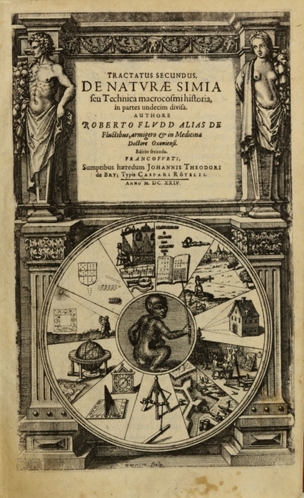 Fludd Robert, Tractatus secundus de naturae simia seu technica macrocosmi historia in partes undicis divisa
