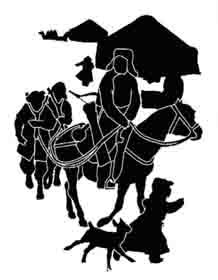 У походах, коли швидкість пересування ставала вирішальним фактором, монгол міг спати в сідлі, а оскільки у кожного воїна було по чотири коня для зміни, монголи могли рухатися без перерви цілу добу