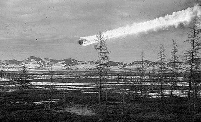Найбільший вибух метеорита стався в 1908 році біля річки Подкаменная Тунгуска, на честь якої і назвали 20-метровий метеорит