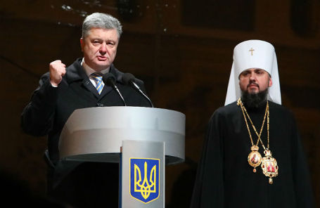 Українська церква Московського патріархату, так само як і РПЦ, відмовилися визнавати підсумки так званого об'єднавчого собору, який відбувся 15 грудня в Києві