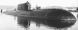 18 січня 1984 року ввімкнена до складу 6 дивізії 1 флотилії атомних підводних човнів Червонопрапорного Північного флоту