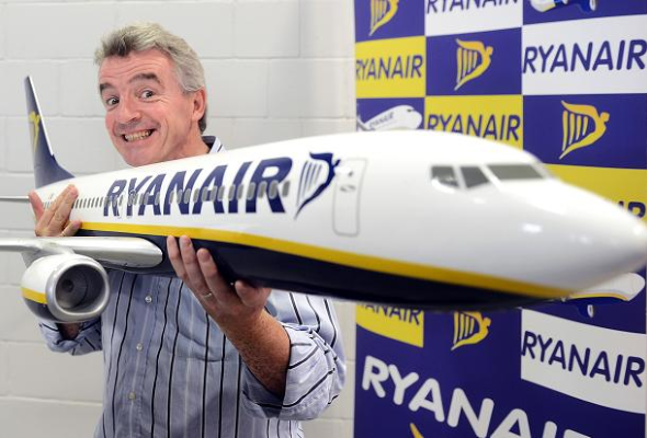 Ірландська авіакомпанія Ryanair внесла зміни під час відправлення і прибуття своїх рейсів в Міжнародний аеропорт Бориспіль