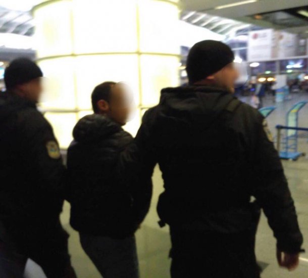 Зловмисника затримали 9 листопада на аеропорту Бориспіль під час спецоперації