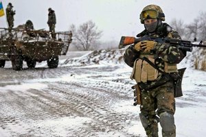 14 лютого 2018, 14:19 Переглядів:   Українські військові на Донбасі