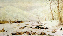 Батальний живопис - відображає сцени воєн і битв