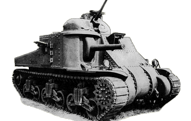 Основними зразками, що складалися на озброєнні танкових з'єднань і частин американської армії в роки Другої світової війни, були легкі танки М2, М3, М5, М22, М24, середні - М2, М3, М4, важкі танки М6, САУ різних зразків, плаваючі та інші спеціальні танки, бронеавтомобілі і бронетранспортери
