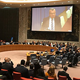 21 листопада 2017 - Я приєднуюся до Генерального секретаря ООН Антоніу Гутерріш, в засудженні работоргівлі в Лівії, заявив сьогодні на відкритих прийнятий Ради Безпеки ООН Виконавчий директор Управління ООН з наркотиків і злочинності Юрій Федотов