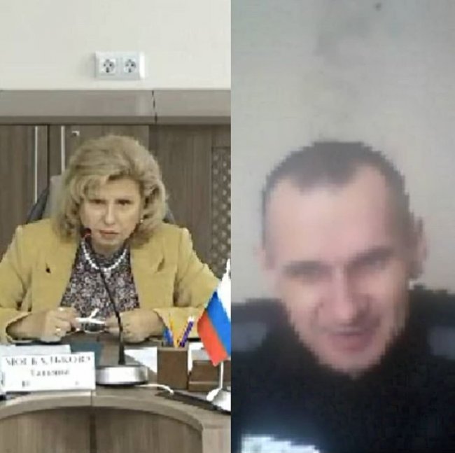 Олег провів з уповноваженим з прав людини в РФ Тетяною Москалькової розмову в режимі відеоконференції