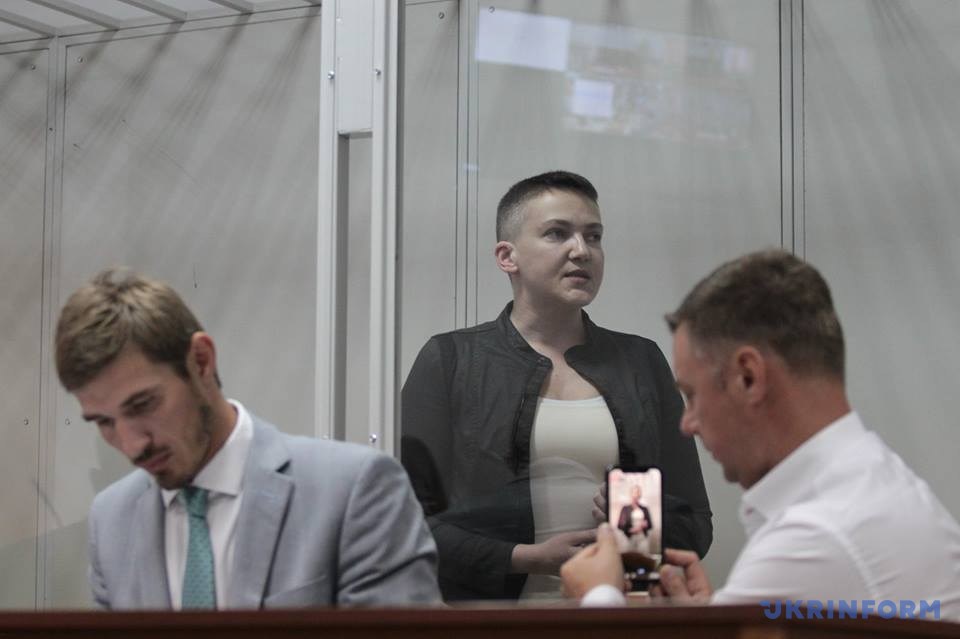 Прокурор оголосив відвід судді Шевченківського райсуду столиці Олені Мєлєшак, яка повинна була розглядати клопотання про продовження запобіжного заходу у вигляді утримання під вартою для Надії Савченко
