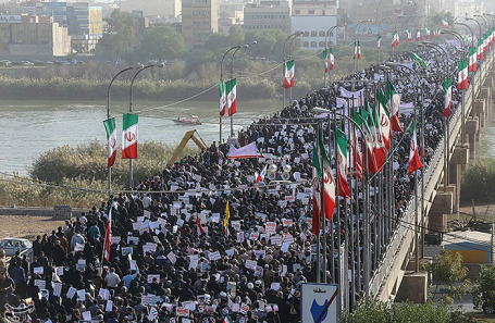 В кінці грудня в Ірані почалися антиурядові виступи