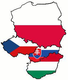 V4 (Фото: Burrows, Public Domain)   У бесіді з Альошею Хмеларжем «Радіо Прага» не могло залишити поза увагою і ще одну актуальну тему, а саме - положення Вишеградської четвірки, до складу якої входять Чехія, Словаччина, Угорщина і Польща в Євросоюзі