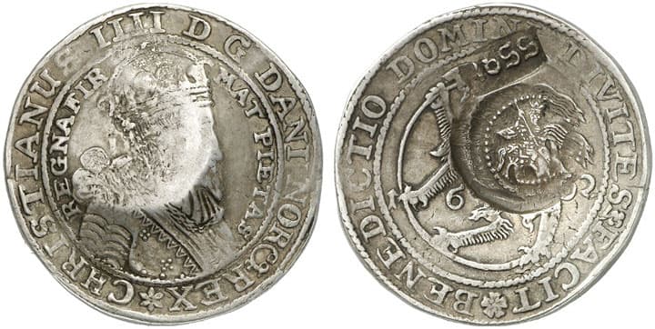 Рубль 1654 року